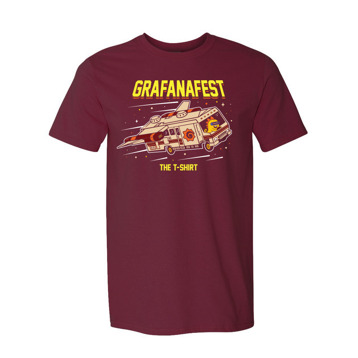 Grafanafest Event T-Shirt • Maroon