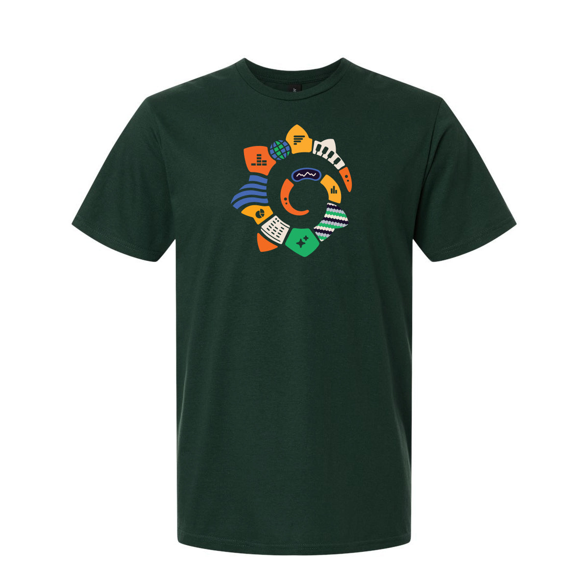 Vienna T-Shirt • Forest Green